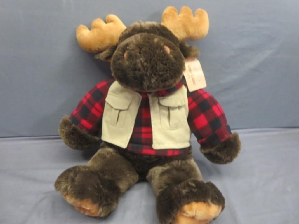 2016 Sears Cuddly Classics Plush Moose