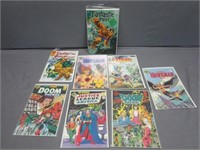 (10) Comic Books Fantastic Four - Doom Patrol -
