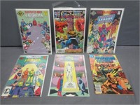 (7) Comic Books Fantastic Four - Legion of Super