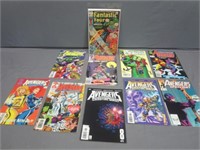 (12) Comic Books Fantastic Four & Avengers