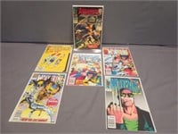 (8) Comic Books The Avengers & Wolverine