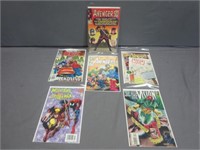 (7) Comic Books The Avengers - The Vision & More