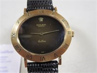 1972 Rolex Cellini 14K Gold Watch Verified By
