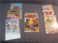 (7) Comic Books - Fantastic Four The End Of The