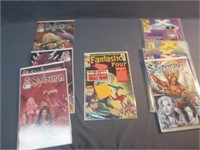 (10) Comic Books - Fantastic Four Mole Man /