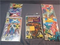 (9) Comic Books - Fantastic Four His Mission