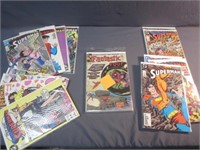 (21) Comic Books - Fantastic Four Defeated by the