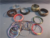 (24) Bangle Bracelets