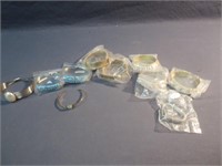 (10) Metal Bracelets Some NEW In Package