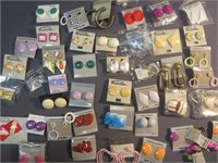 Assortment Of Woman's Fashion Earrings NEW