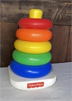 Vintage Fisher Price Stacking Plastic Donuts