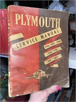 PLYMOUTH Automotive Service Manual 1946 - 1952