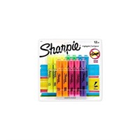 Sharpie 25145 Tank Highlighters, Chisel Tip,