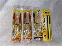 Unopened BIC Cristal and Bright Liner Pens Marker