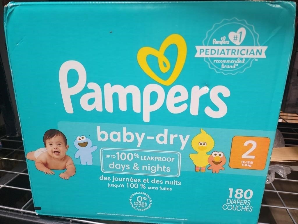 Pampers Baby-Dry Wetness Indicator Overnight Soft