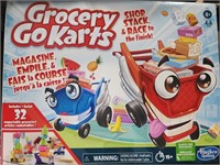 Grocery Go Karts Board Game for Preschoolers and