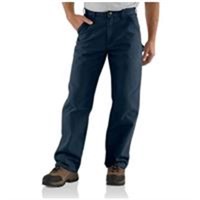 79663132 Loose-Fit Washed Duck Utility Work Pants