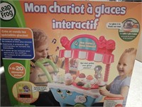 LEAPFROG SCOOP AND LEARN ICE CREAM CART