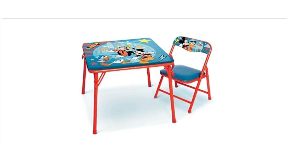 Mickey Mouse Jr. Activity Table Set with 1 Chair