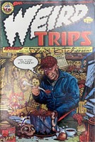 Weird Trips signed comic book