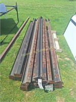 (15) 4" x 100" Channel Iron Beams (Each)