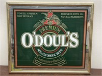 O’Doul’s mirrored sign Approx. 19x17
