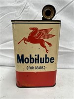Mobilube for gears 2 pound tin