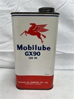 Mobilube GX 90 quart tin