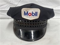 Mobil service station attendant cap