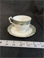 Vintage Porcelain Cup and Saucer