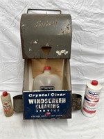 Mobil windscreen cleaning stand