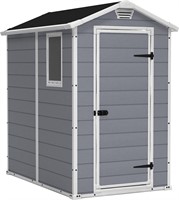 (minor flaws)*Keter Manor 4x6 Resin Storage Shed