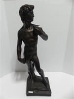 AUSTIN PRODUCTIONS SPELTER MALE STATUE