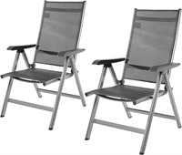 NEW 2 Pack Folding Camping/Patio Chairs