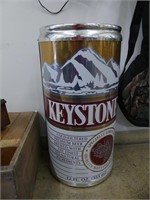 KEYSTONE BEER BAR DECOR 26.5" TALL
