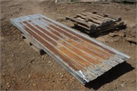 (30) Sheets of Tin Roofing, Approx 10Ft