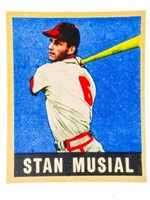 Leaf Gum Co, C1948 Stan Musial Card Reprint