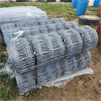 6- Rolls of 6"× 7" Page Wire 49"h× 330' per rol