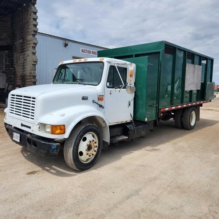 International 4700 T444E Diesel Dump Truck