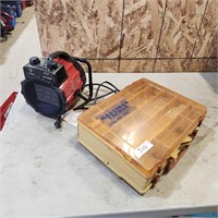 Electric Heater & Tacklebox