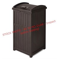 Suncast 33 Gallon Hideaway Garbage Can