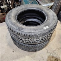 2- 245/70R17 Tires 70% Tread