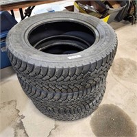 3- 225/60R17 snow Tires 70% Tread
