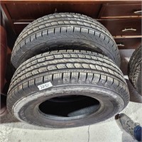 2- 245/75R16 Tires 80% Tread