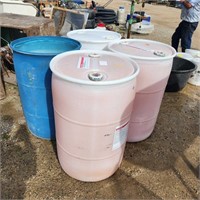 4- 55 gallon Drums previous use dairy