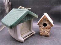Bird Feeder & Bird House