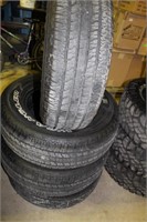 4  Goodyear Wrangler Fortitude Tires, 275/65 R18
