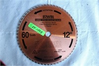 Irwin 14"x70T Carbide Saw Blade, new