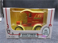 1905 Ford Die Cast Delivery Car Bank