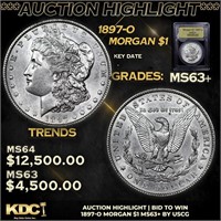 ***Auction Highlight*** 1897-o Morgan Dollar 1 Gra